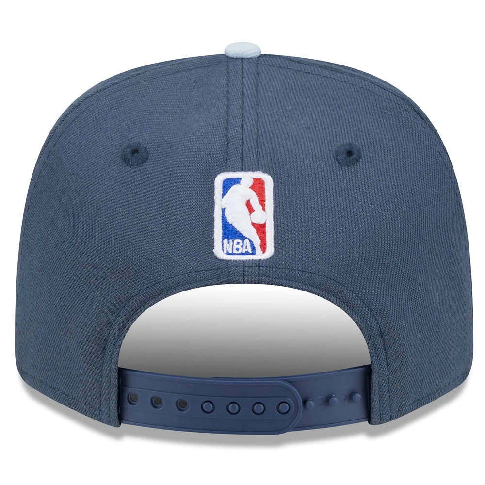 Casquette extensible à boutons-pression 9SEVENTY édition City 2024/25 bleu clair des Washington Wizards New Era pour homme