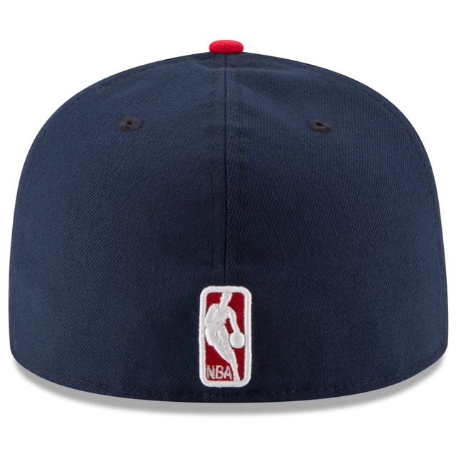 Casquette ajustée 59FIFTY 2Tone pour homme New Era bleu marine/rouge Washington Wizards