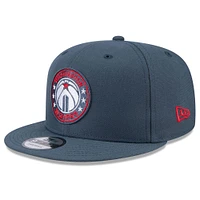 Men's New Era  Navy Washington Wizards 2024/25 City Edition Alternate 9FIFTY Snapback Hat