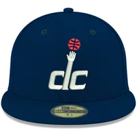 Casquette ajustée 59FIFTY pour homme, bleu marine, Washington Wizards, couleur officielle de l'équipe New Era