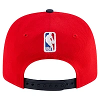 Casquette extensible à boutons-pression Washington Wizards Statement Edition Jersey Hook 9SEVENTY de New Era pour homme, bleu marine