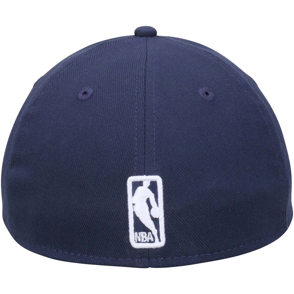 Men's New Era Navy Washington Wizards Team Classic 39THIRTY Flex Hat