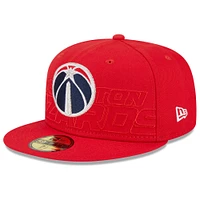 V107988 Wizrds 23 NBA NWE DRAFT OTC 59FIFTY HATMENHIC