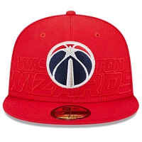 Men's New Era  Red Washington Wizards 2023 NBA Draft 59FIFTY Fitted Hat