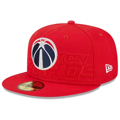 V107988 Wizrds 23 NBA NWE DRAFT OTC 59FIFTY HATMENHIC