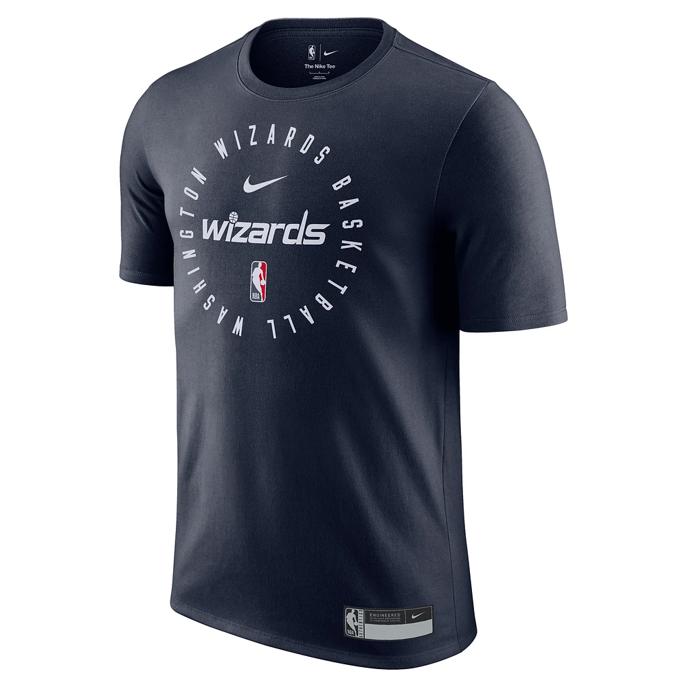 Men's Nike Navy Washington Wizards 2024/25 Legend On-Court Practice Performance T-Shirt