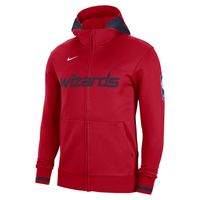 Men's Nike Red Washington Wizards Authentic Showtime Performance Full-Zip Hoodie