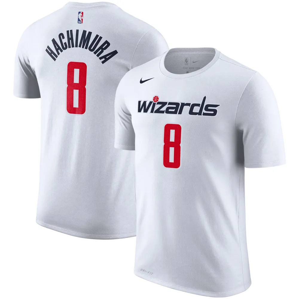 operación marioneta Redondear a la baja Lids Rui Hachimura Washington Wizards Nike Name & Number Performance  T-Shirt - White | Dulles Town Center