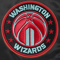 Veste noire à bouton-pression en satin Pro Standard pour hommes des Washington Wizards 2023/24 City Edition