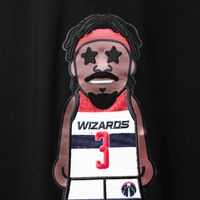 Men's Pro Standard Bradley Beal Black Washington Wizards Caricature T-Shirt