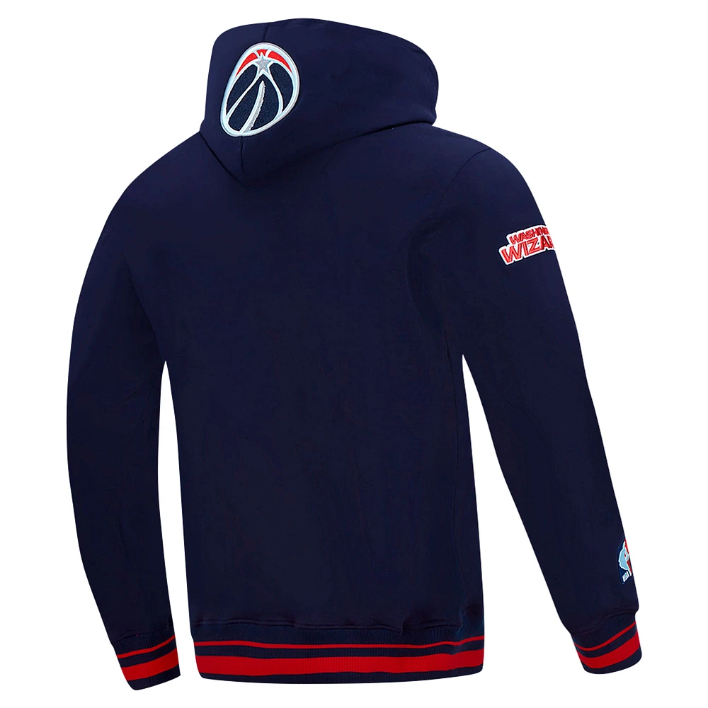 Sweat à capuche pour homme Pro Standard Navy Washington Wizards Area Code