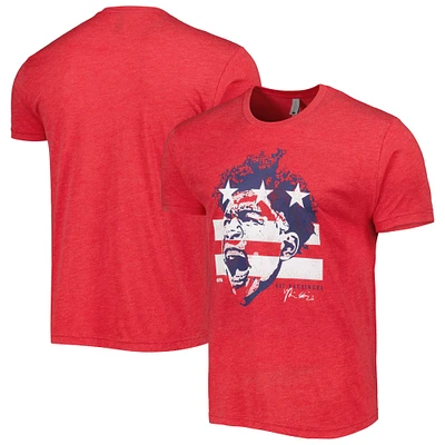 T-shirt triple mélange Rui Hachimura pour homme rouge 3-Point Champ