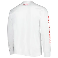 Tommy Jeans pour homme - Ensemble 2 en 1 t-shirt et sweat à capuche Washington Wizards Matthew bleu marine/blanc
