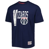 T-shirt Tommy Jeans pour homme bleu marine Washington Wizards Mel Varsity