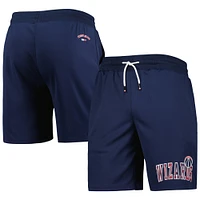 Tommy Jeans - Short de basket-ball Washington Wizards Mike en maille bleu marine pour homme