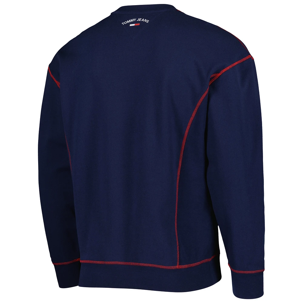 Sweat Tommy Jeans pour homme bleu marine Washington Wizards Peter French Terry