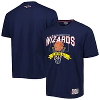 T-shirt Tommy Jeans pour homme bleu marine Washington Wizards Tim Backboard