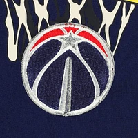 T-shirt Tommy Jeans pour homme bleu marine Washington Wizards Tim Backboard