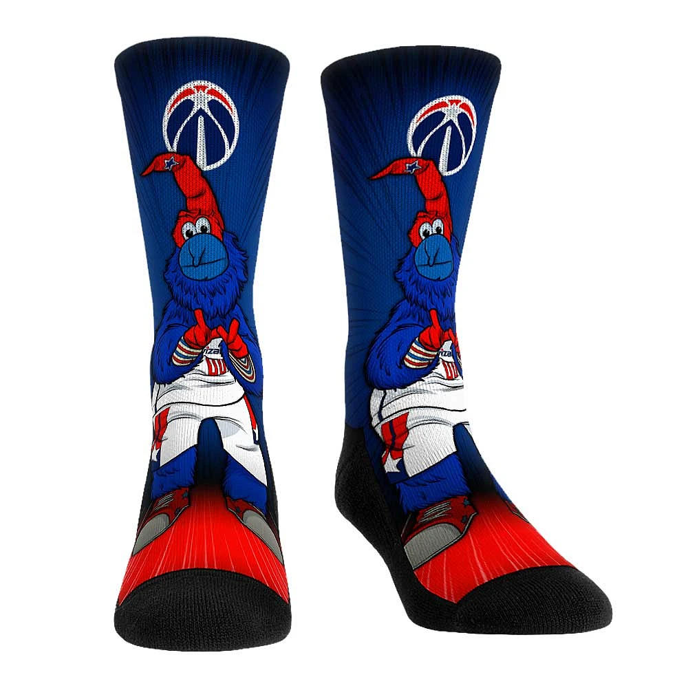 Chaussettes Rock Em Washington Wizards Mascot Pump Up Crew