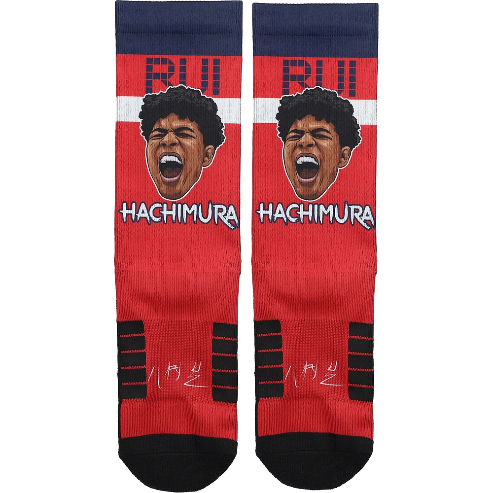 Strideline Rui Hachimura Washington Wizards Player Crew Socks