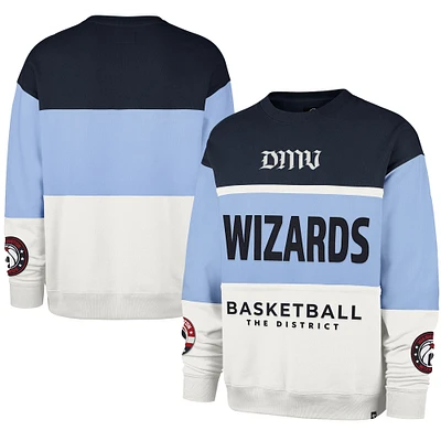 Sweat-shirt unisexe bleu clair '47 Washington Wizards 2024/25 City Edition On Five Maximalist Pullover