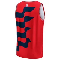 Unisex NBA & KidSuper Studios by Fanatics Red Washington Wizards Hometown Jersey