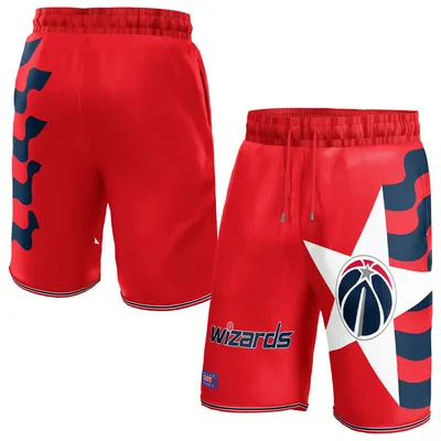 Washington Wizards NBA & KidSuper Studios by Fanatics Unisex Hometown Shorts - Red