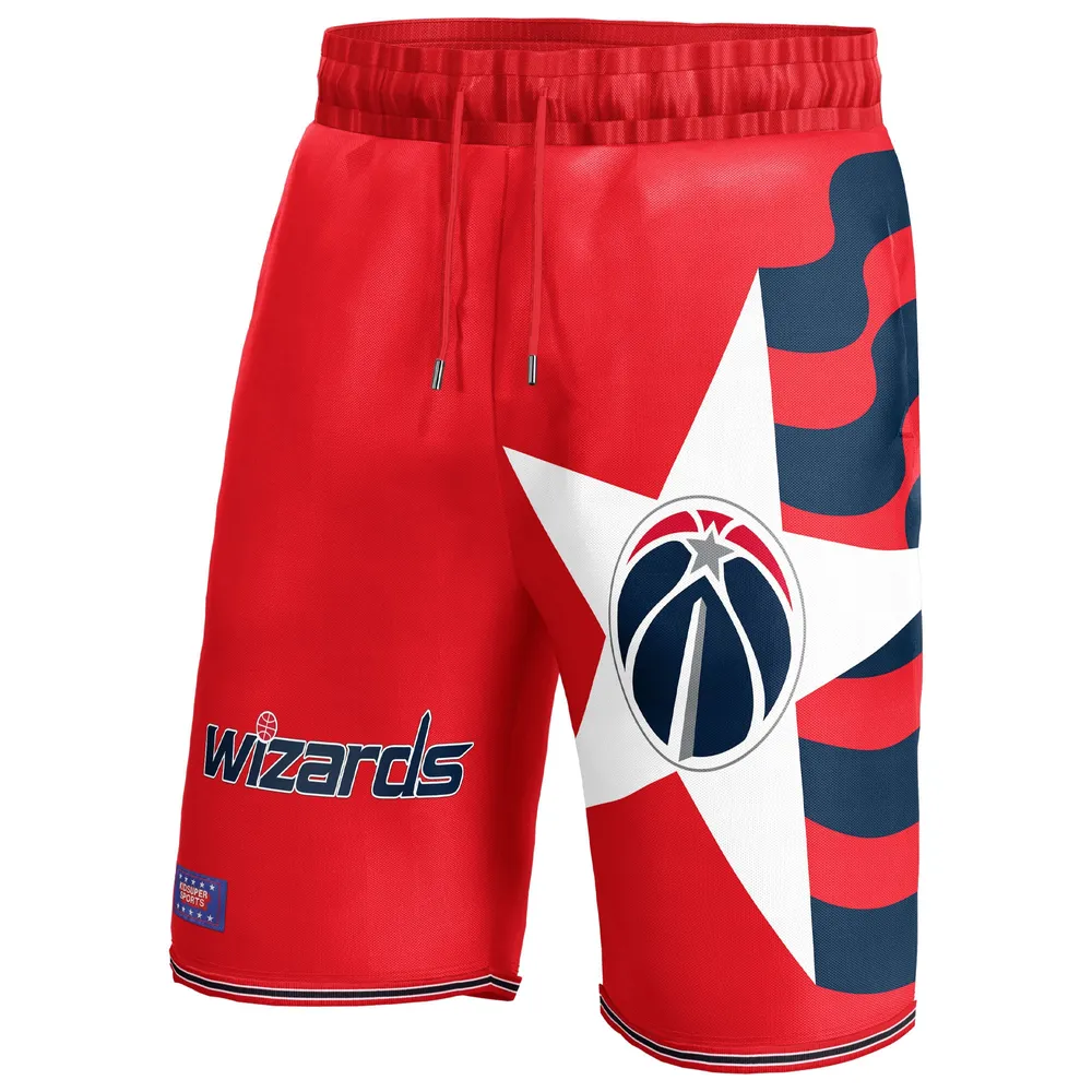 Short unisexe NBA & KidSuper Studios by Fanatics Red Washington Wizards Hometown