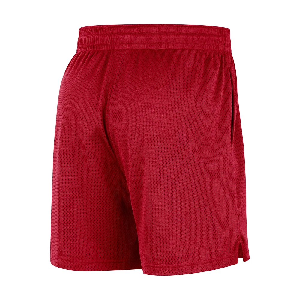 Unisex Nike Red Washington Wizards Warm Up Performance Practice Shorts