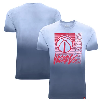 T-shirt unisexe Sportiqe Navy Washington Wizards Bingham Sun-Fade