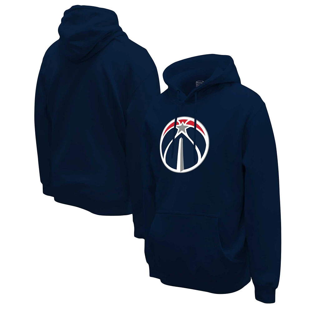 Unisex Stadium Essentials  Navy Washington Wizards Primary Logo Pullover Hoodie