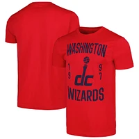 T-shirt unisexe Stadium Essentials rouge Washington Wizards 1997 City Year