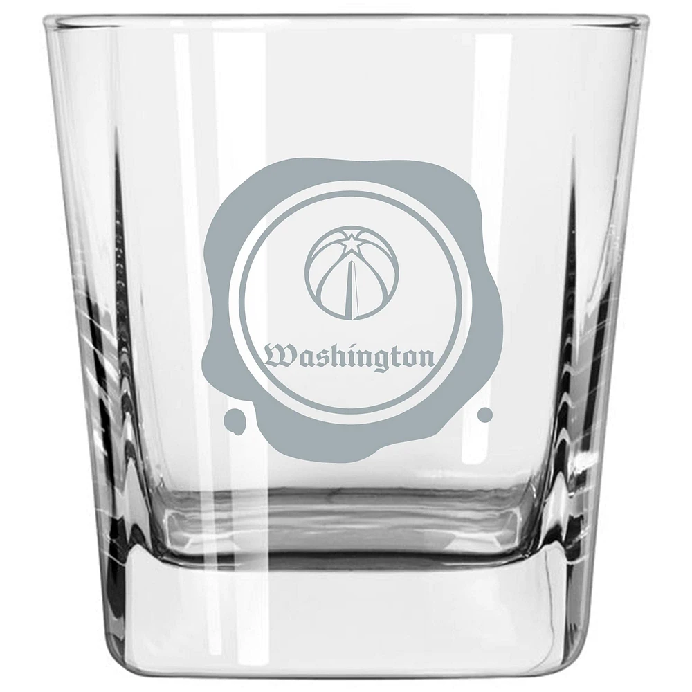 Washington Wizards 14oz. Frost Stamp Old Fashioned Glass