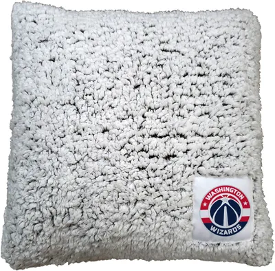 Oreiller Sherpa Givré 16'' x 16'' Washington Wizards