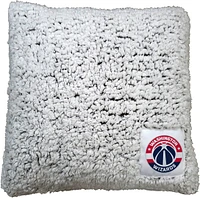 Oreiller Sherpa Givré 16'' x 16'' Washington Wizards