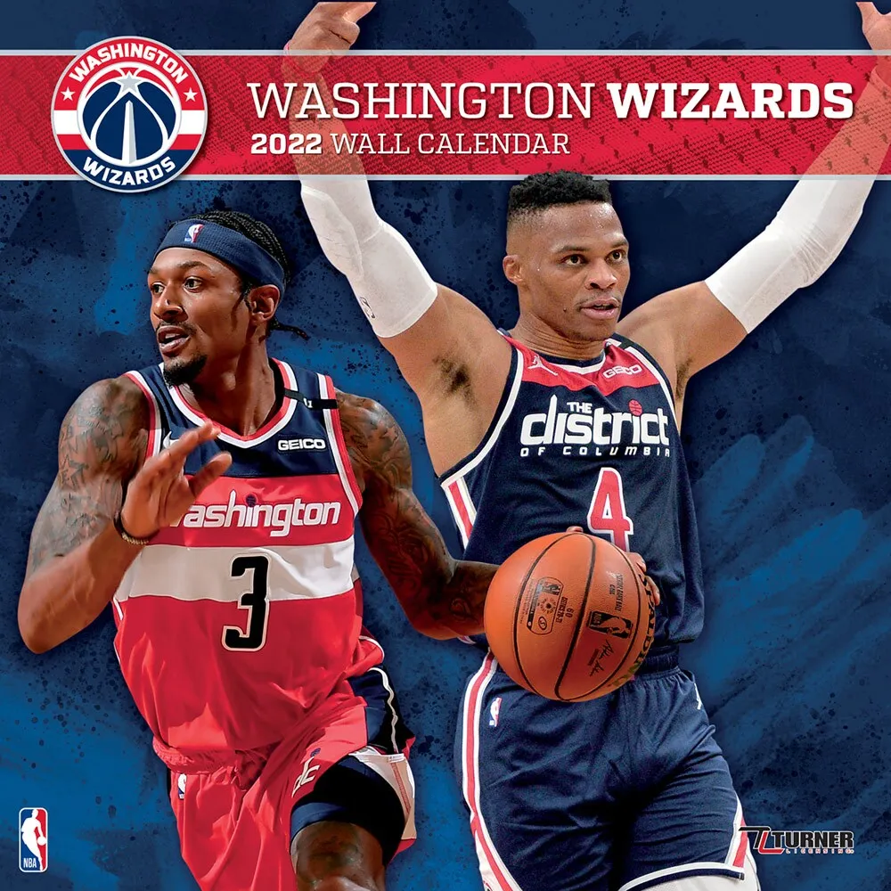 Washington Wizards 2022 Wall Calendar