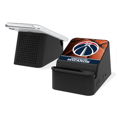 Washington Wizards Basketball Design Wireless Charging Station & Bluetooth Speaker