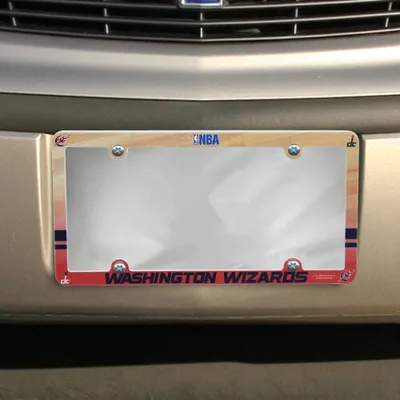 Washington Wizards Court Plastic License Plate Frame