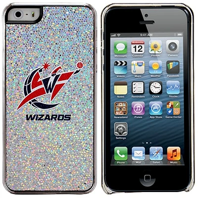 Washington Wizards iPhone 5/5s Bling Thinshield Snap-On Case - Silver