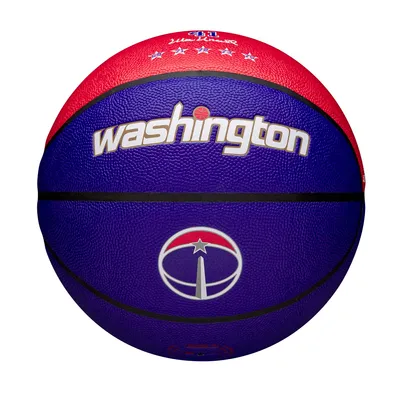 Washington Wizards Wilson Unsigned City Edition Collector's Basketball