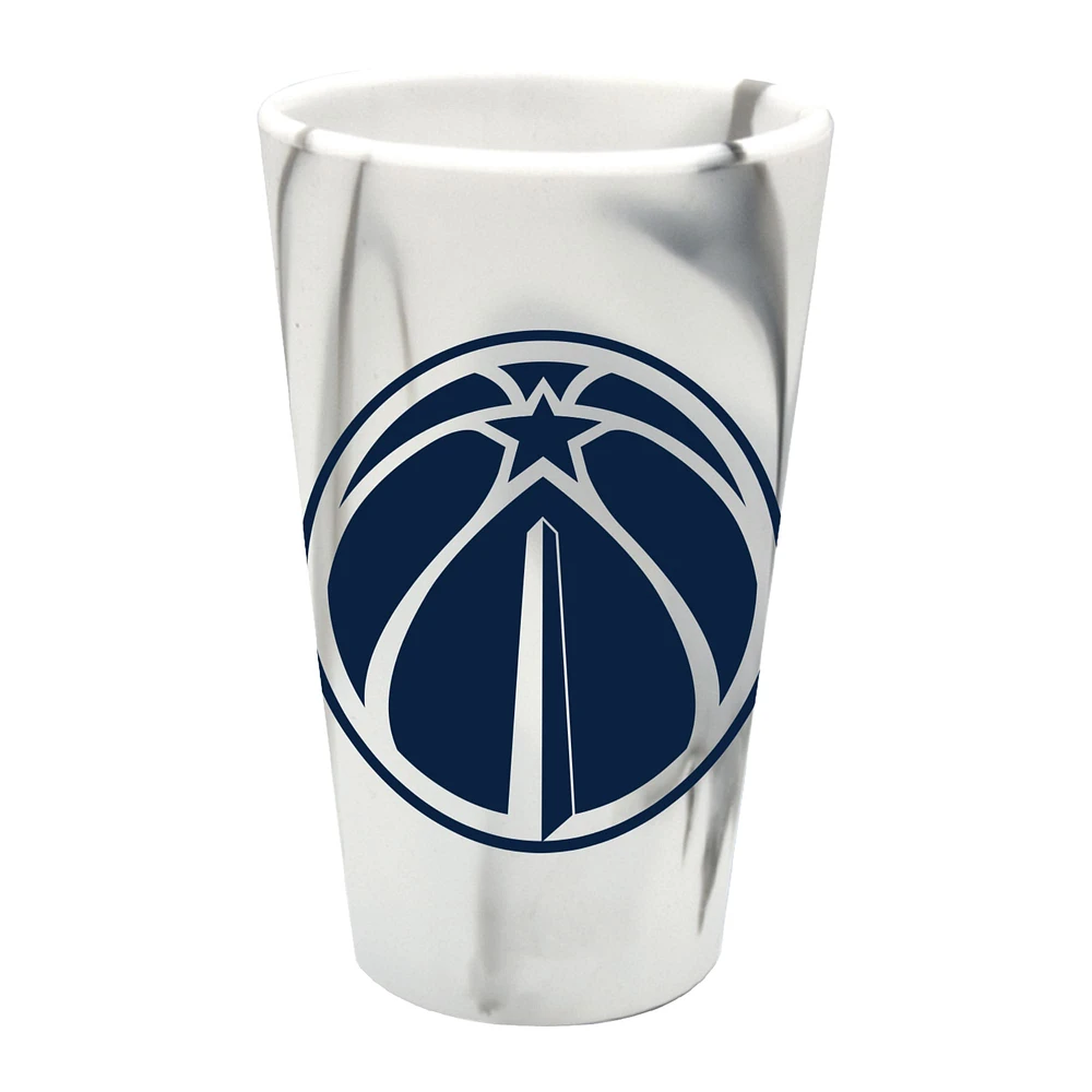 WinCraft Washington Wizards 16oz. Verre à pinte en silicone à la mode