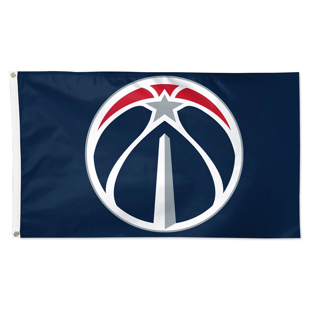 WinCraft Washington Wizards 3' x 5' Drapeau simple face avec logo principal