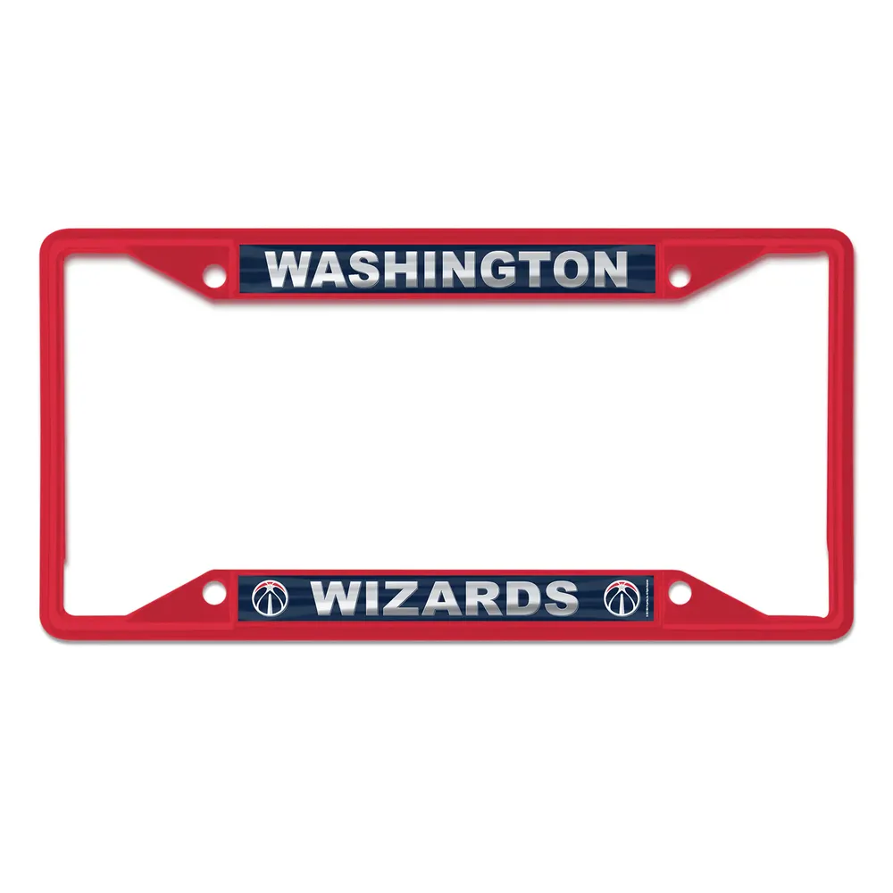 Cadre de plaque d'immatriculation couleur chrome WinCraft Washington Wizards