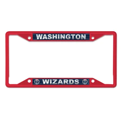 Cadre de plaque d'immatriculation couleur chrome WinCraft Washington Wizards