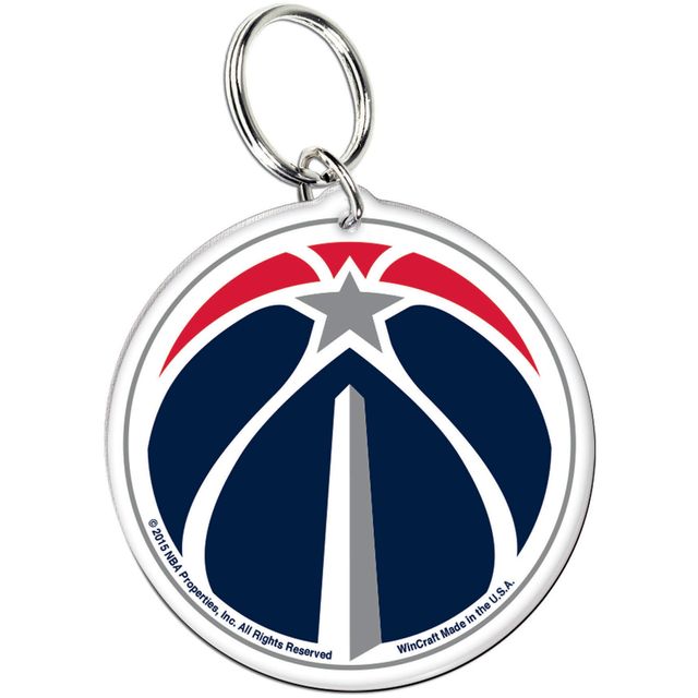 WinCraft Washington Wizards Team Logo Porte-clés Acrylique Premium