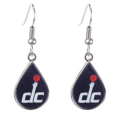 WinCraft Washington Wizards Tear Drop Dangle Earrings