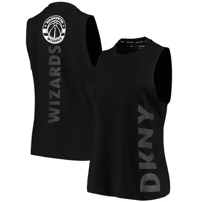 Washington Wizards DKNY Sport Women's Olivia Tank Top - Black