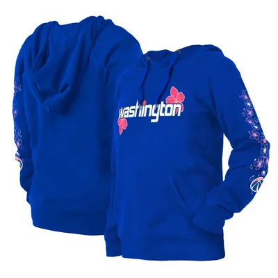 Sweat à capuche New Era Royal Washington Wizards 2022/23 City Edition pour femme