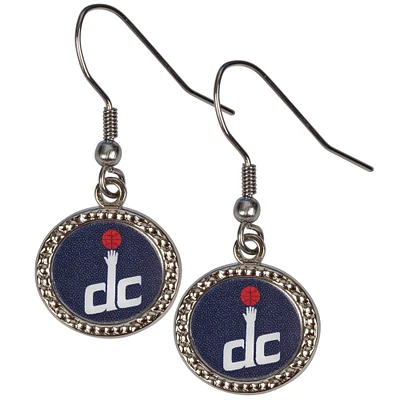 Boucles d'oreilles pendantes rondes Washington Wizards WinCraft pour femme