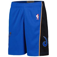 Youth Mitchell & Ness Blue Washington Wizards Hardwood Classics Swingman Shorts